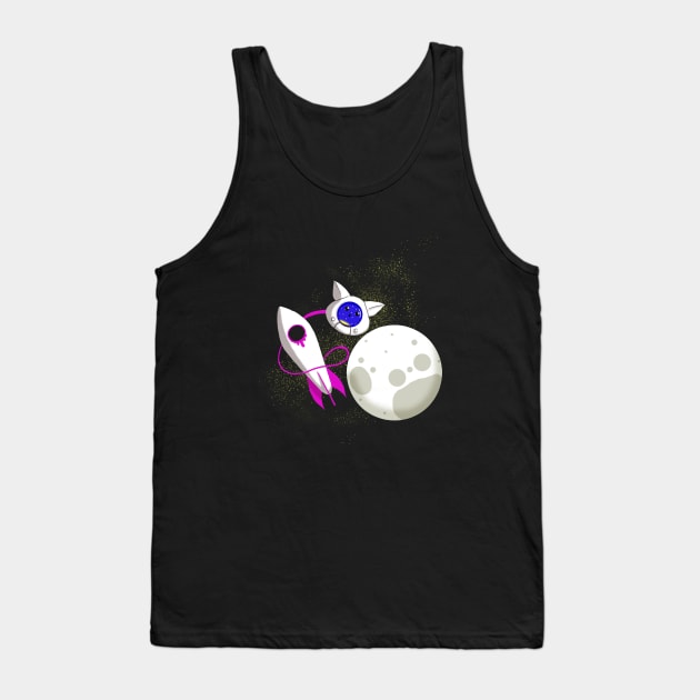 Space Bunn! The Final Bunntier Tank Top by mcgilltori